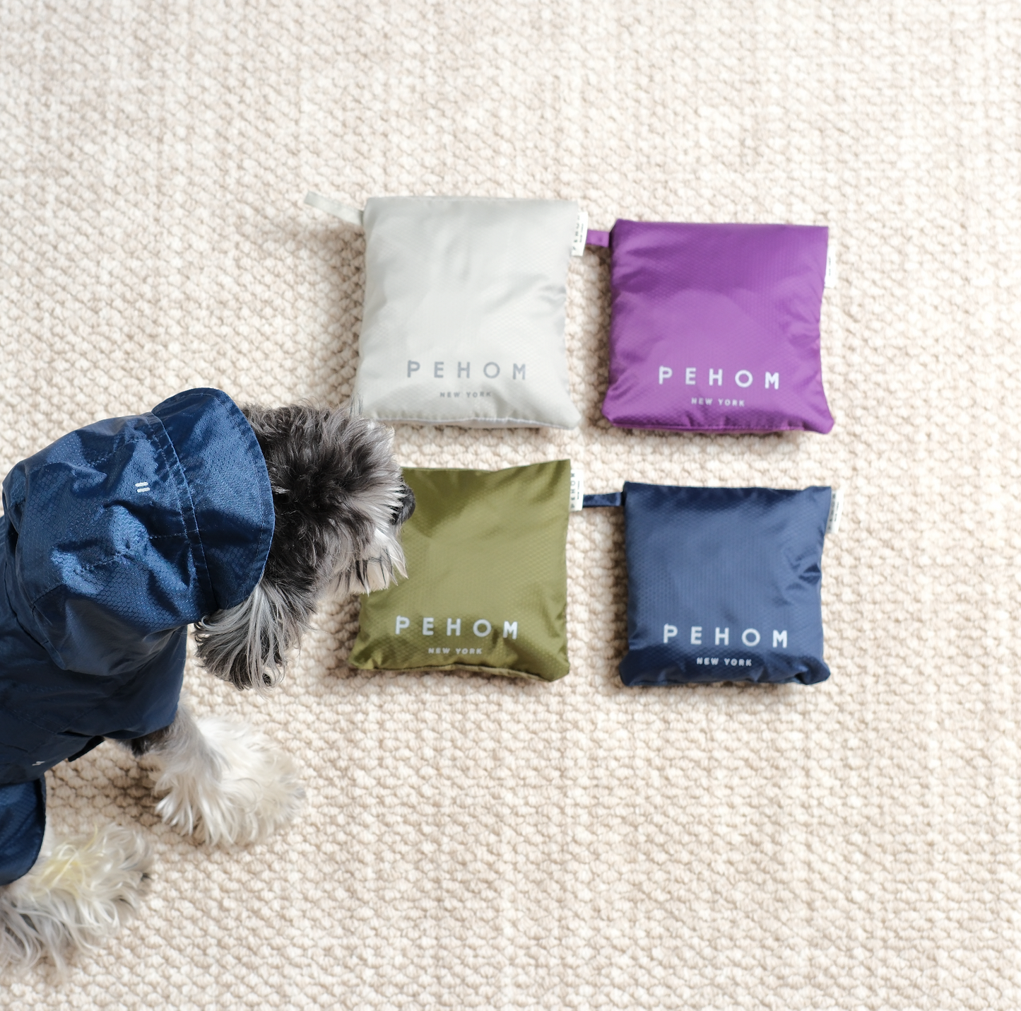 Capsule Raincoat - Blue