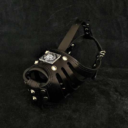 ''Eros'' Basket Muzzle All Black