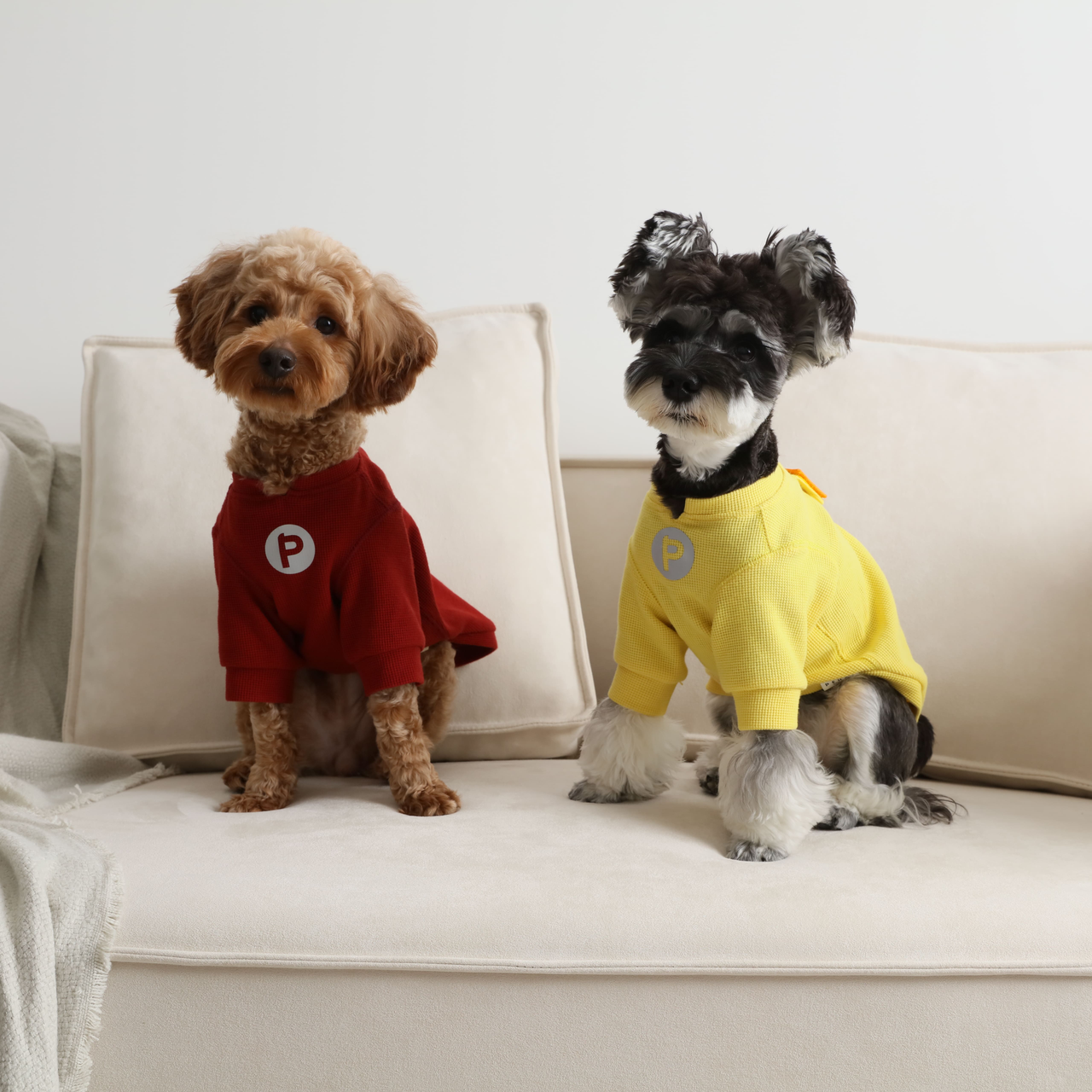 Embroidery Waffle T-Shirt - Green