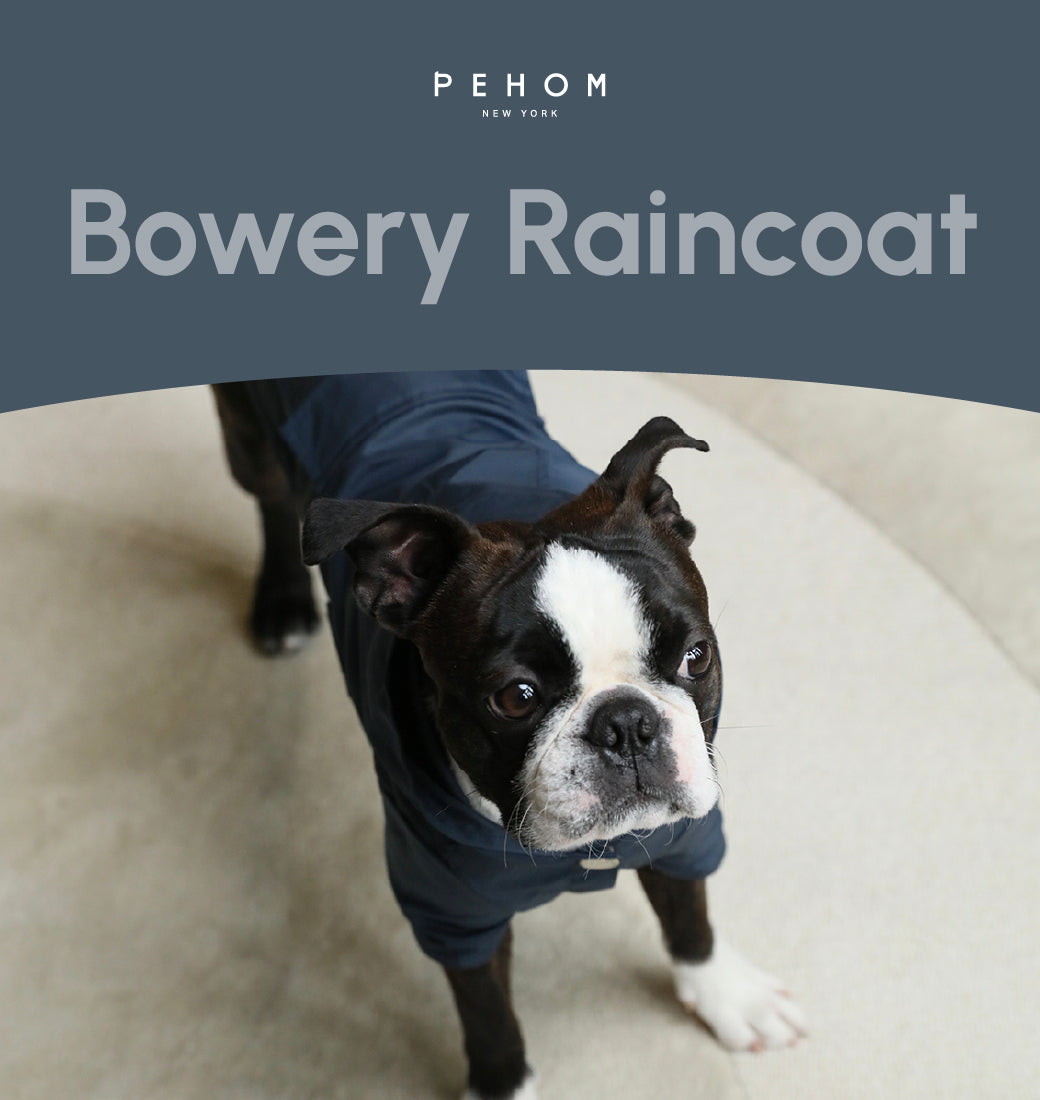 BOWERY RAINCOAT - BLUE