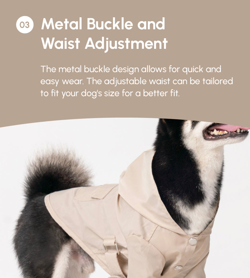 BOWERY RAINCOAT - BEIGE