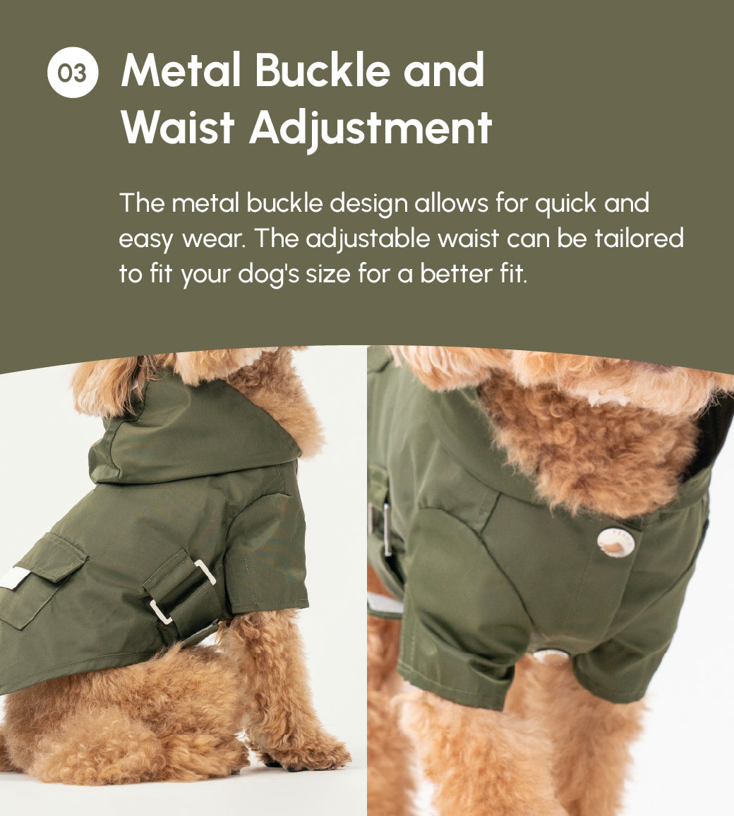 BOWERY RAINCOAT - GREEN