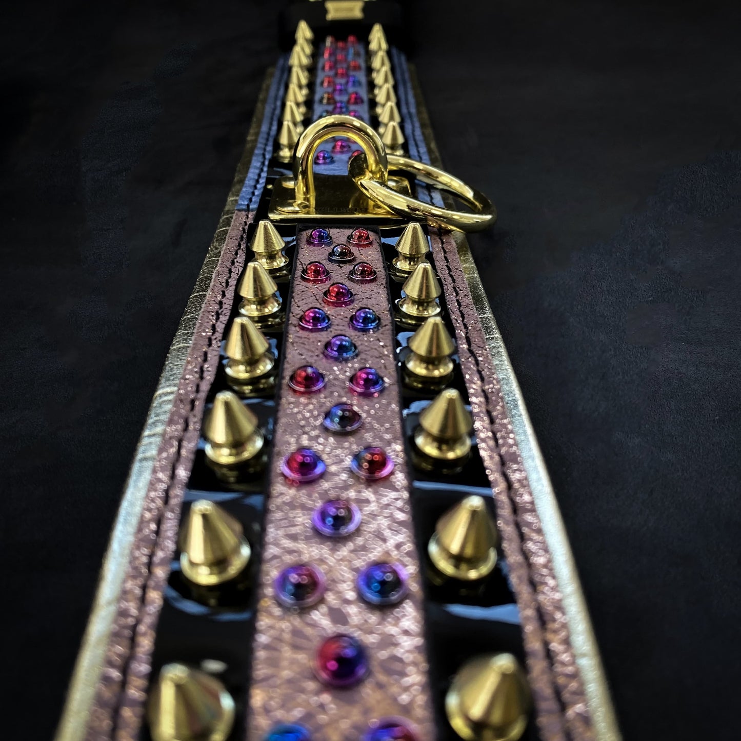 The Candy Dog Collar Black